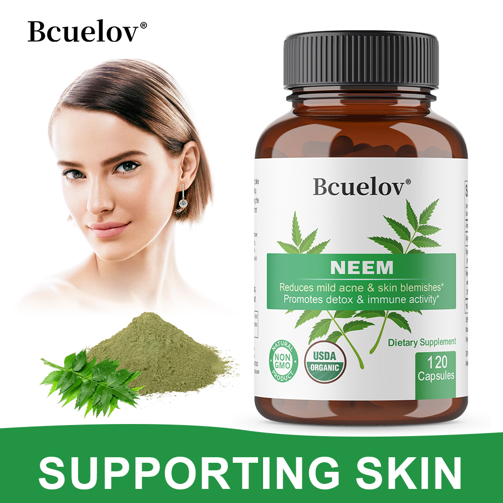 Herbal Wellness For You - Organic Neem Leaf Capsules, Herbal Antioxidant
