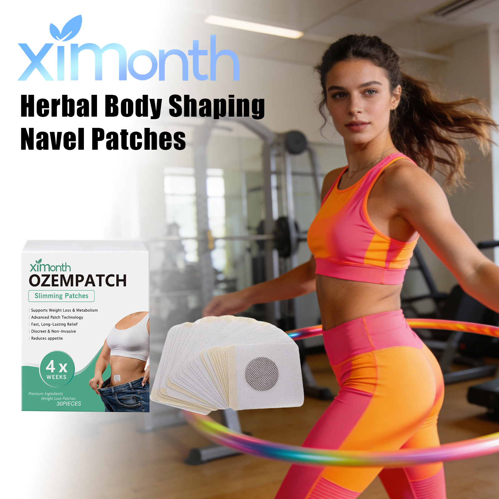 Herbal Wellness For You - Ximonth Body Shaping Patches Improve Body