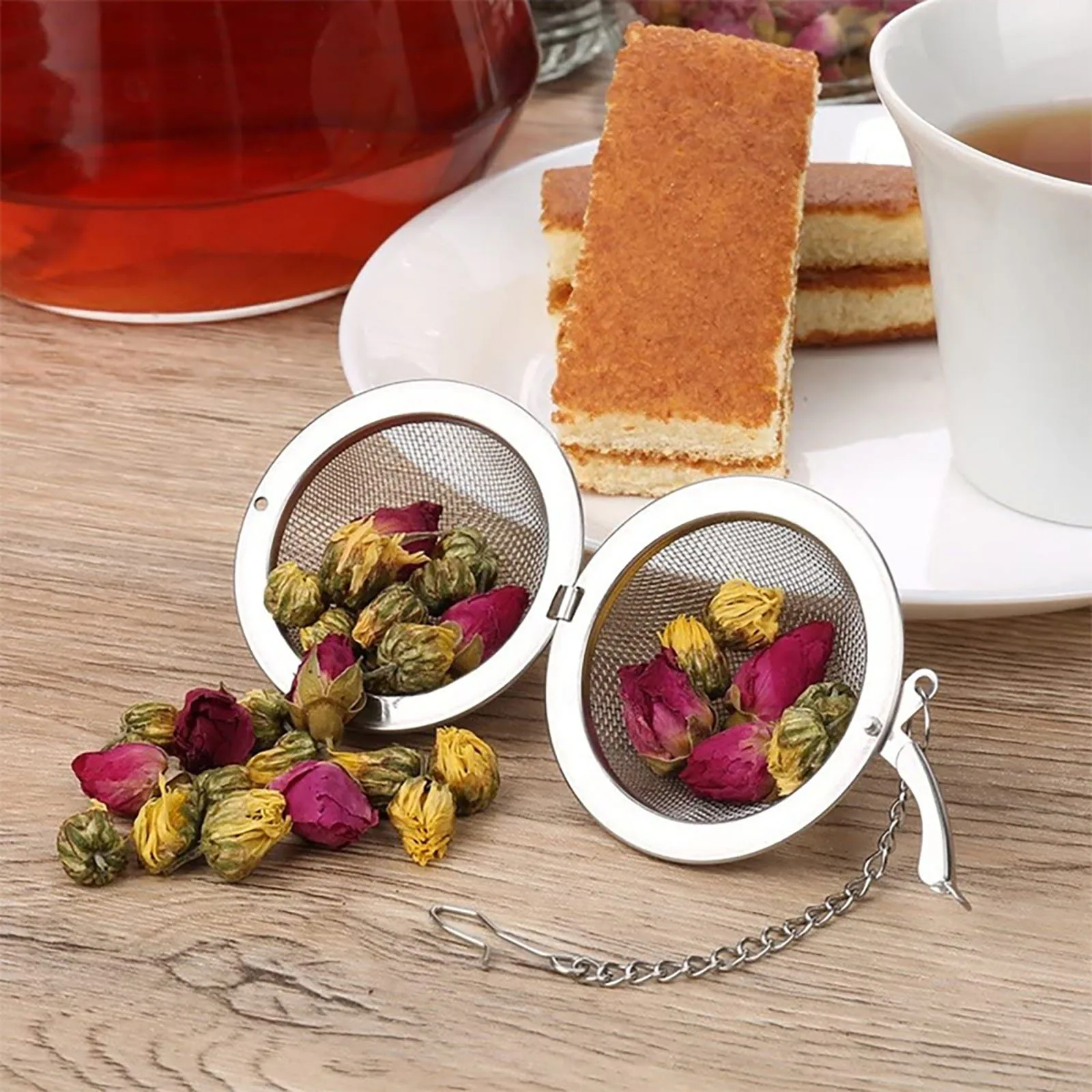 2-10pcs Stainless Steel Ball M - Nettle Leaf Tea recensie en prijs