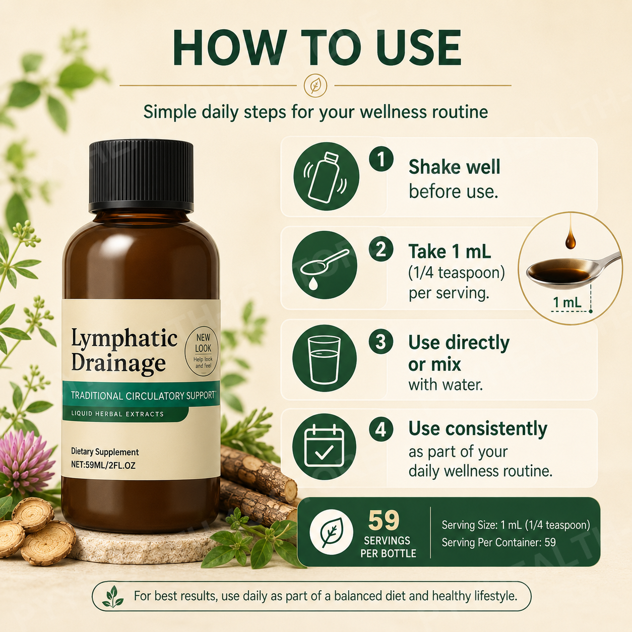 Herbal Extract Drops with Clea - Herbal Wellness Liquid recensie en prijs