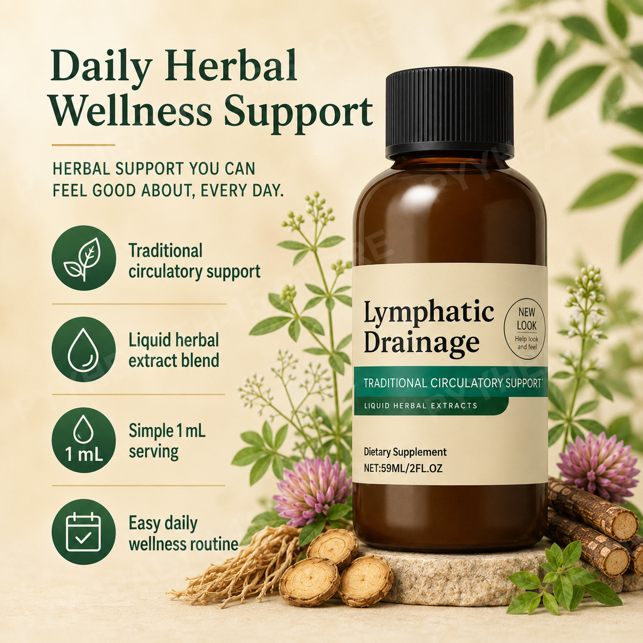 Herbal Extract Drops with Clea - Herbal Wellness Liquid recensie en prijs