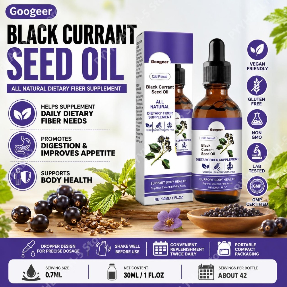 Black Currant Seed Oil Drops 3 - Herbal Wellness Liquid recensie en prijs