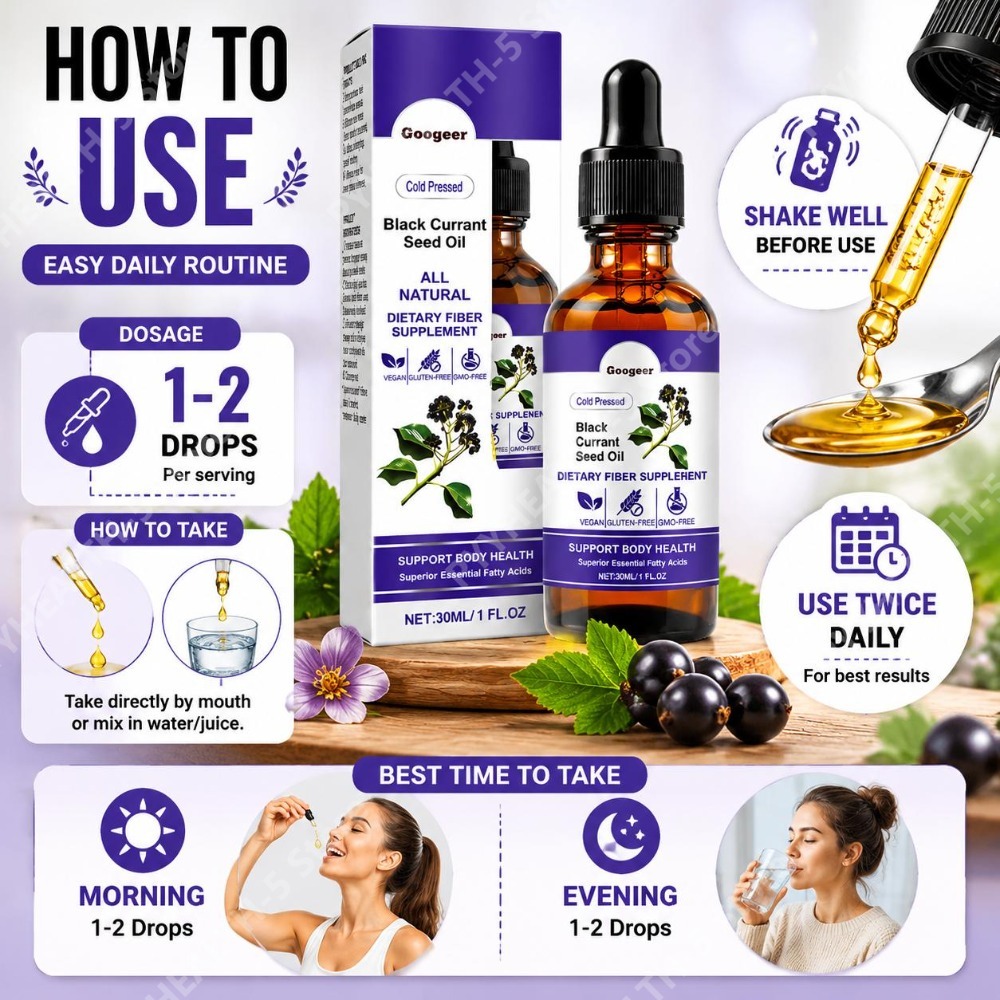 Black Currant Seed Oil Drops 3 - Herbal Wellness Liquid recensie en prijs