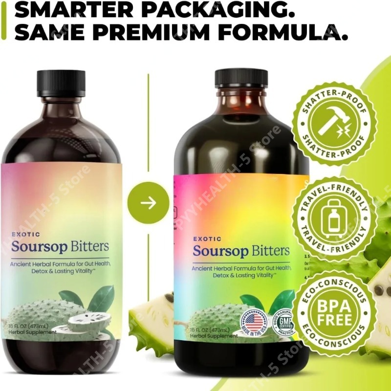 Soursop Bitters Drops Liquid O - Herbal Wellness Liquid recensie en prijs