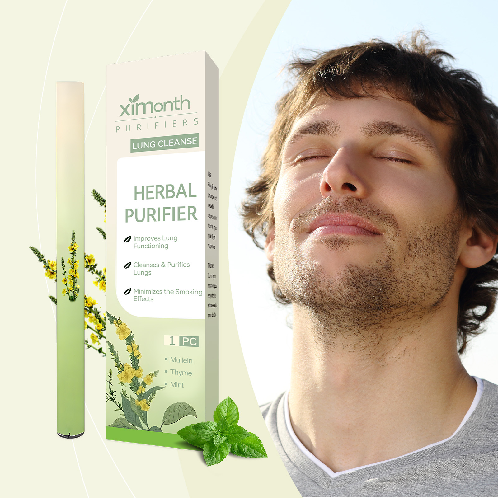 Natural Herbal Breathing Stick - Herbal Wellness For You recensie en prijs