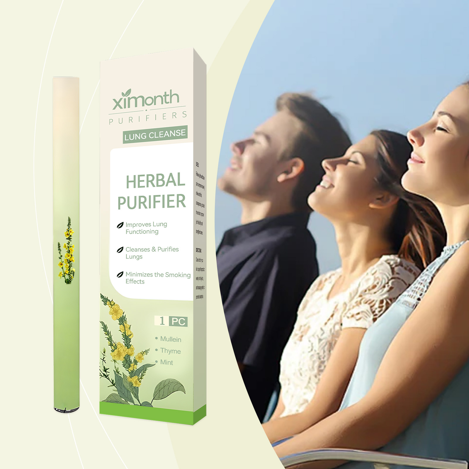 Natural Herbal Breathing Stick - Herbal Wellness For You recensie en prijs