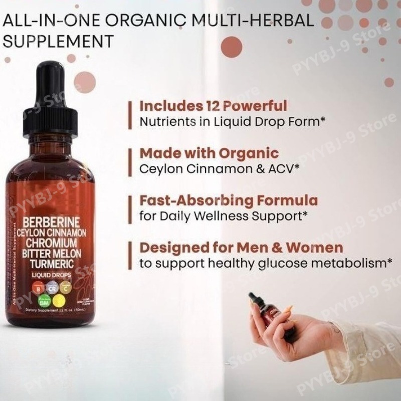 Berberine Chromium Turmeric Gi - Herbal Wellness Liquid recensie en prijs