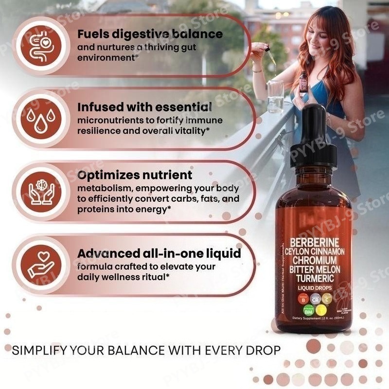 Berberine Chromium Turmeric Gi - Herbal Wellness Liquid recensie en prijs