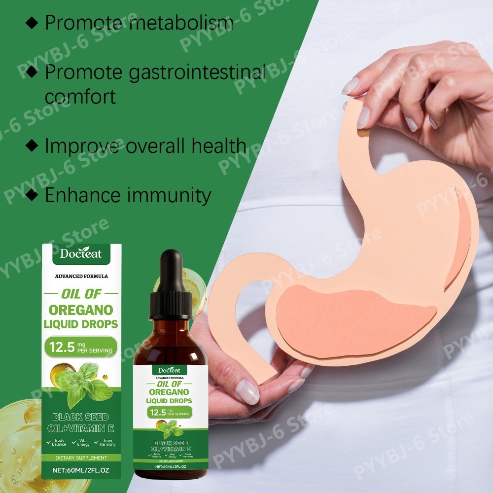 Oregano Oil Liquid Drops 60ml  - Herbal Wellness Liquid recensie en prijs
