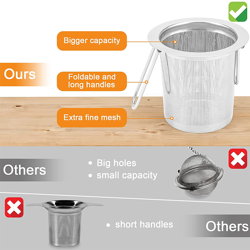 LMETJMA Tea Infuser Stainless  - Nettle Leaf Tea recensie en prijs